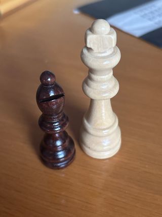 Ajedrez plegable de madera