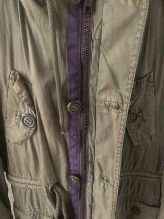 Trenca Superdry mujer verde