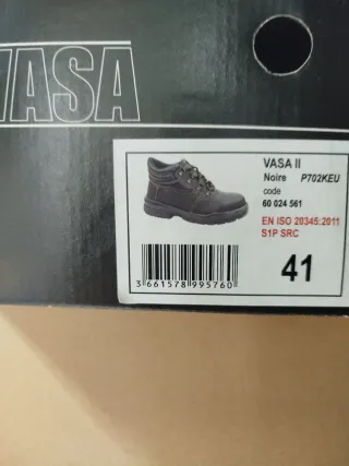 Zapatos de seguridad VASA II Talla 41