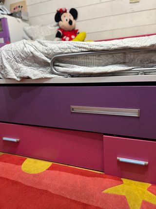 Cama nido con cajones