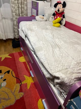 Cama nido con cajones