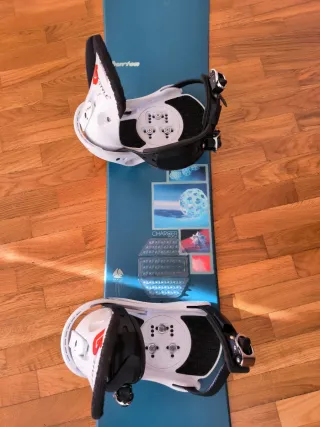 Tabla Snowboard Burton 152 con Fijaciones