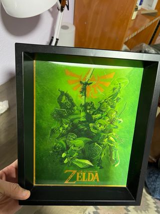 Cuadro 3D The Legend of Zelda