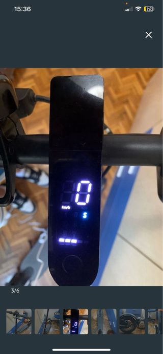 Patinete Eléctrico Negro xiaomi