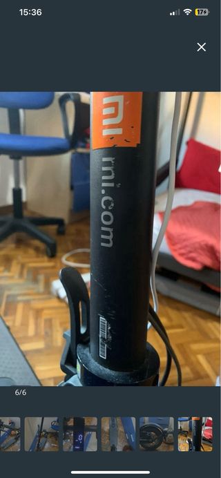 Patinete Eléctrico Negro xiaomi