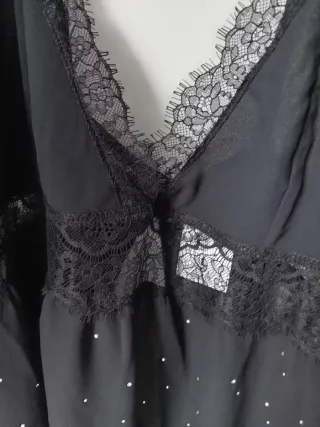 Sottogiacca / Baby doll con strass