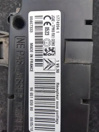 ECU Control Neumáticos Peugeot/Citroën