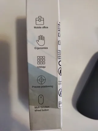 Ratón Inalámbrico Bluetooth Negro