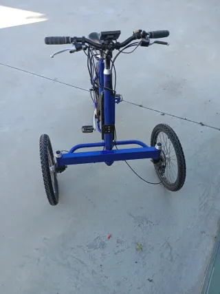 Triciclo Eléctrico Ciclotek Azul