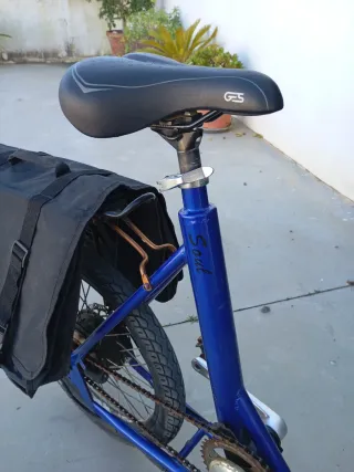 Triciclo Eléctrico Ciclotek Azul