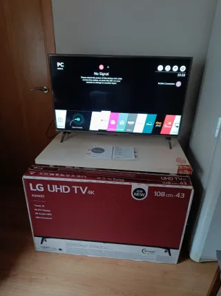 LG 43 Smart TV Ultra HD 4K. HDR.