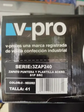 Zapatos de seguridad AV-pro negros