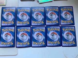 Lote Cartas Pokémon Holográficas