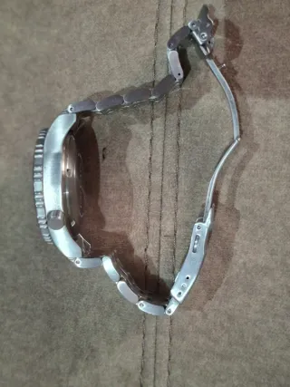 Marc & Sons Reloj Azul y Plateado