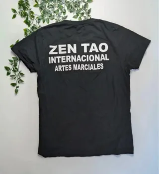 Camiseta Negra Artes Marciales Zen Tao