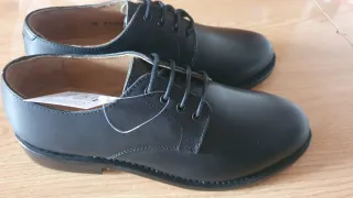 Zapatos cordones negros T/38