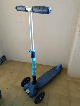 Patinete 3 Ruedas con luces