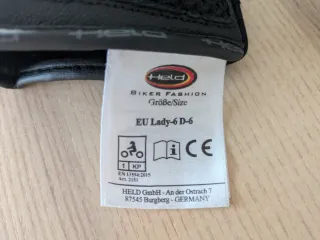 Guantes de moto Held mujer