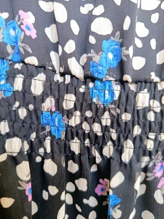 Vestido Shikka London Negro Multicolor