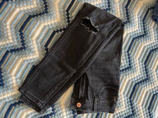 Jeans Stradivarius negros skinny