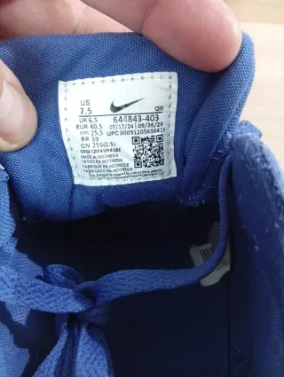 Nike NSW Tempo Trainer Blu/Bianco Tg 40.5