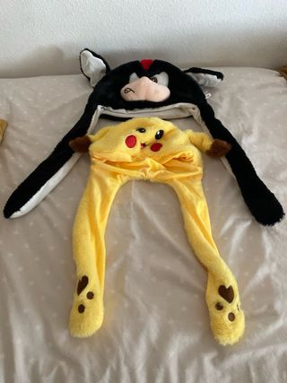 Berretto per bambini Sonic e Pikachu
