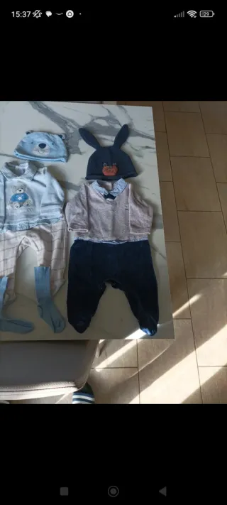 Set abbigliamento neonato 1-3 mesi