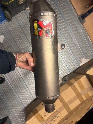 Escape Akrapovic Cross enduro