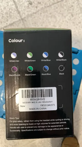 WESEARY WG1 Cuffie Gaming Wireless 2.4G