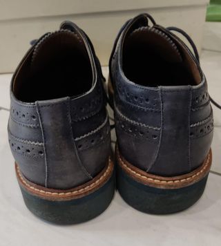 Mocassini J. Wilton Pelle Blu 42