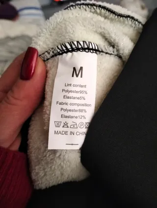 Leggings donna SPORT BEST FASHION felpati