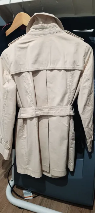 Gabardina Bimba y Lola Beige Talla M