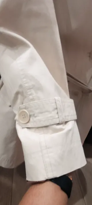 Gabardina Bimba y Lola Beige Talla M