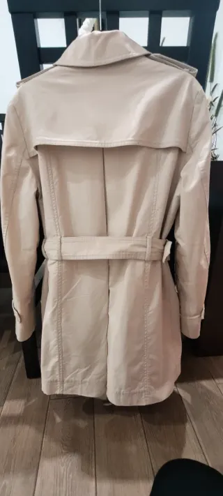 Gabardina Bimba y Lola Beige Talla M