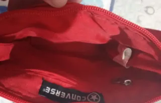 Bolso converse. 20cm ancho*16,5 alto. Nuevo