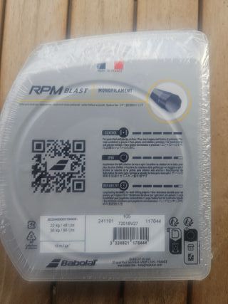 6 Cuerdas Babolat RPM Blast 130/16