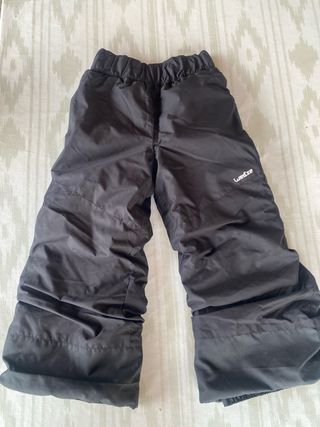 Conjunto Ropa Ski Niño Negro talla 5 años