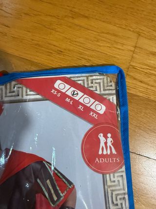 Disfraz Romano Adulto Talla M-L Atosa