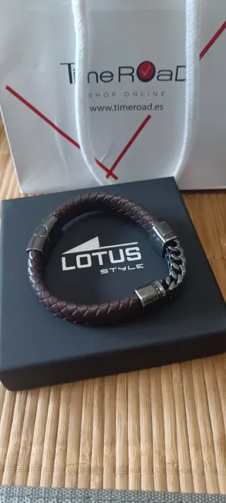 Pulsera Lotus Style Negra