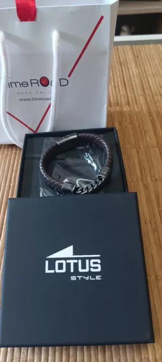 Pulsera Lotus Style Negra