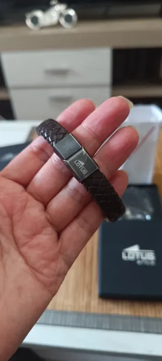 Pulsera Lotus Style Negra