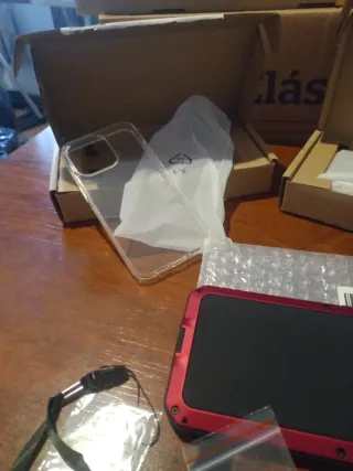 Lote 3 Fundas iPhone y Samsung S20