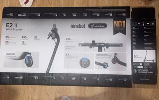 Patinete NINEBOT E2 + Casco REBOOK