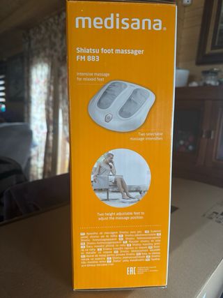 Masajeador Pies Shiatsu Medisana FM 883.