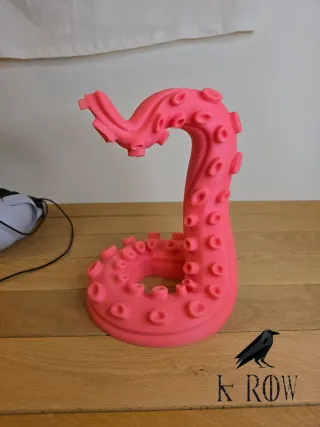 Supporto per cuffie a forma di tentacolo