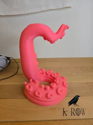 Supporto per cuffie a forma di tentacolo