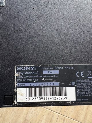 Consola Sony PS2 Slim