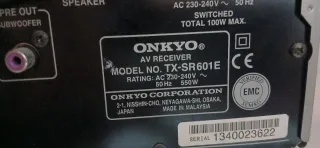 Amplificador AV Plata 550W