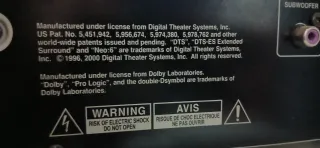 Amplificador AV Plata 550W