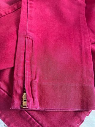 Vaqueros Massimo Dutti Rojo